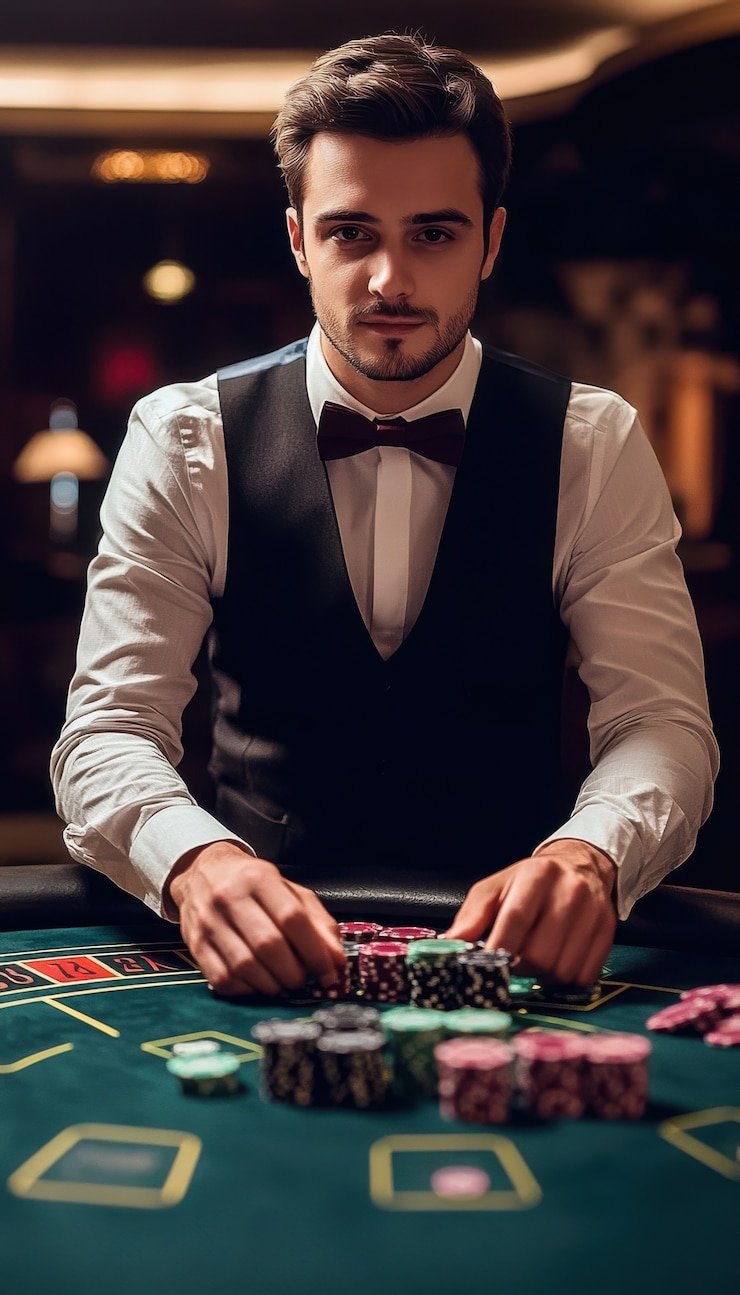 Tampilan antarmuka permainan Fortune Tiger di platform mutogel dengan simbologi harimau emas dan gulungan lima layar