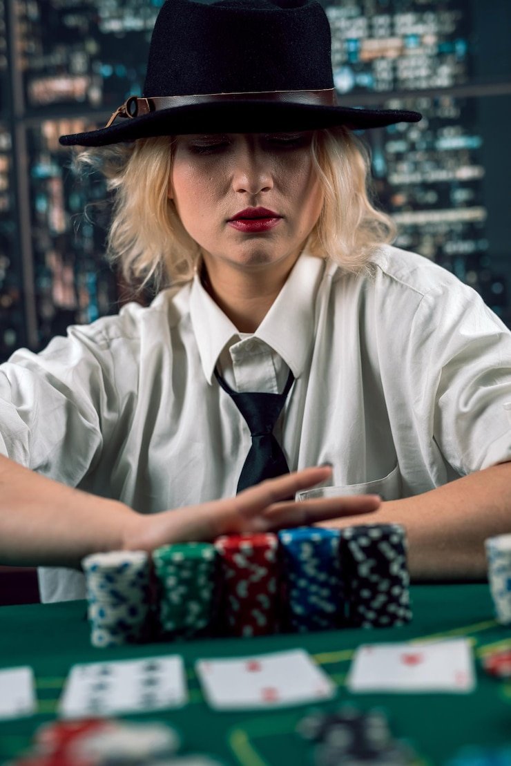 Meja baccarat langsung dengan kartu premium di mutogel
